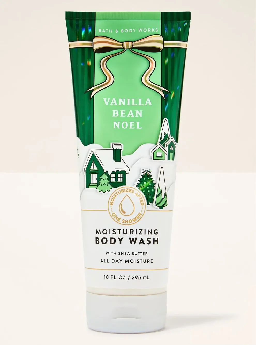 NEW! Bath & Body Works Vanilla Bean Noel Moisturizing Body Wash